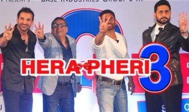 Hera pheri 3 Big update..बातचीत में परेश रावल ने कहानी में आया बड़ा ट्विस्ट बताया।