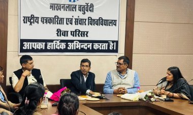 युवा न्यूज रील्स बनाकर समाज के मुद्दों और समस्याओं का करें निदान : डॉ. बृजेश राजपूत 